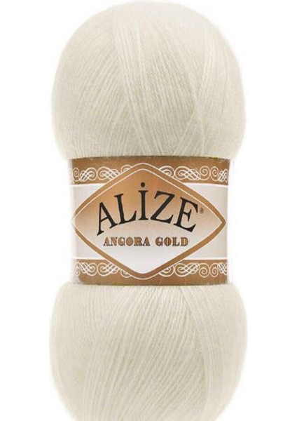 Angora Gold 1 Adet Krem Color : 01