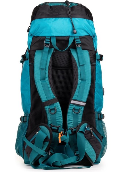 Mükemmel Denge, Maksimum Dayanıklılık: Profesyonel Dağcı Sırt Çantası 55 Litre Mavi