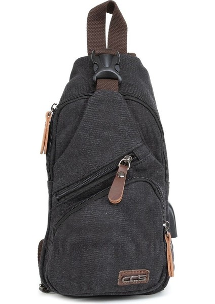 Rahatlıkta Şıklık Kanvas Omuz Çantasıyla Tanışın Siyah