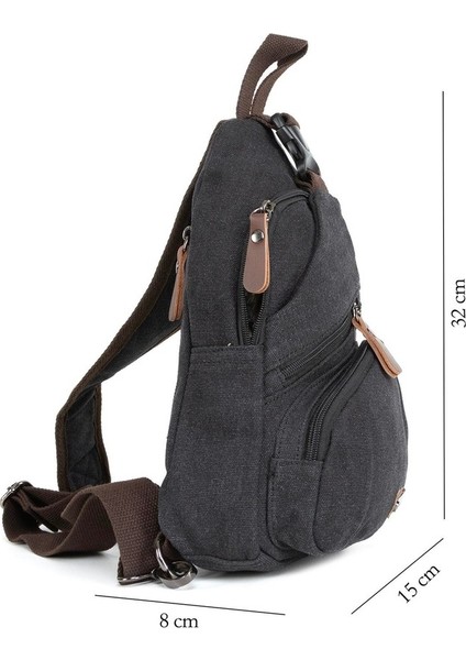 Rahatlıkta Şıklık Kanvas Omuz Çantasıyla Tanışın Siyah fiyatları