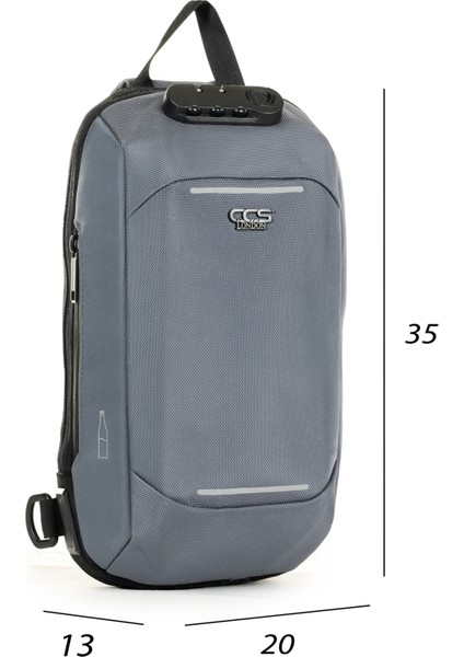 Yüksek Güvenlikli ve Şık Tasarımlı Şifreli Bady Bag Omuz Çantası