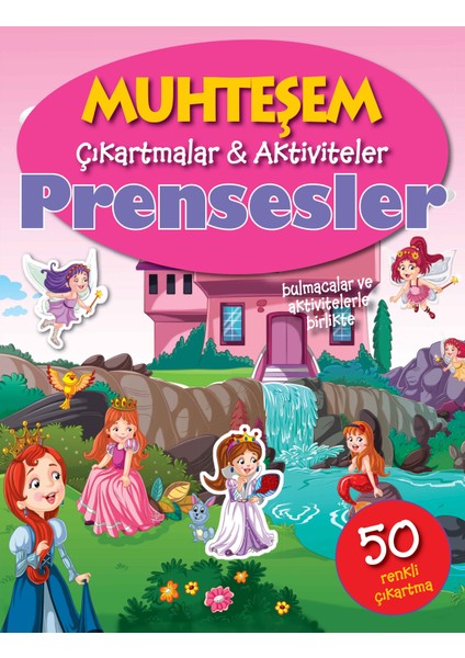 Muhteşem Çıkartmalar ve Aktiviteler - Prensesler
