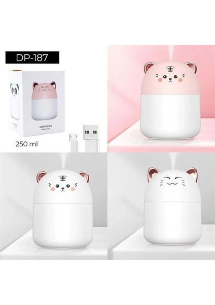 Kedi Tasarımlı Hava Nemlendirici