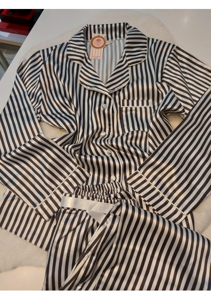 Saten Pijama Takımı Jeremi