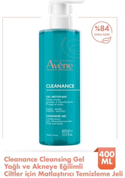 Yağlı ve Akneye Eğilimli Cilt Bakım Seti (Temizleme Jeli 400 ml + Termal Su 150 Ml) fiyatları