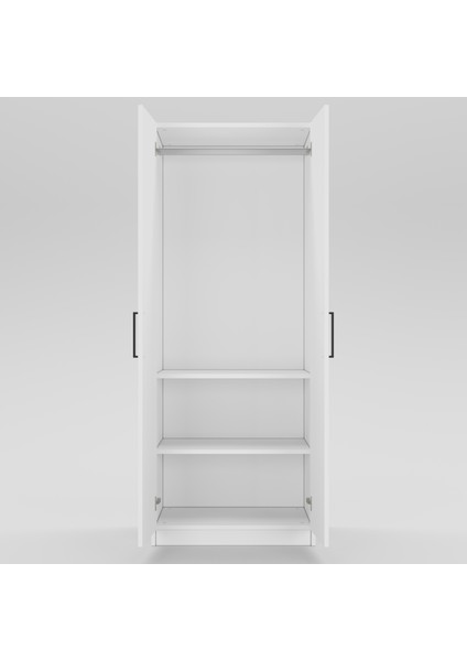 2 Kapaklı Elbise Dolabı 180X70X45CM 03102502 fiyatları