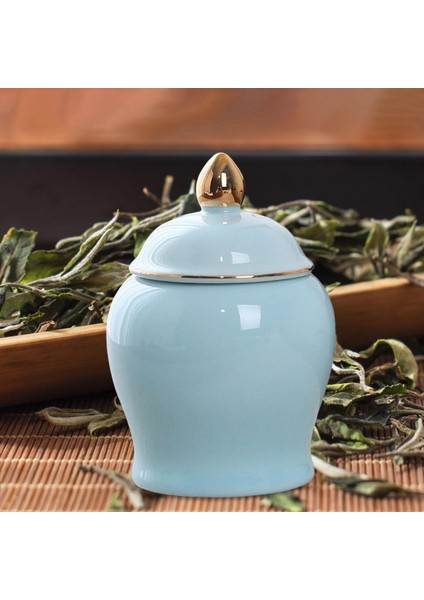 Mutfak Kavanozları Cilalı 70ML Seramik Gıda Kavanozu Çekirdekleri Için Mavi (Yurt Dışından) indirimleri