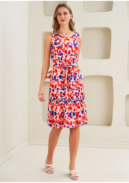 Kadın Dokuma Elbise - 45290