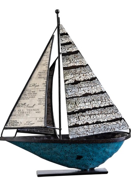 Yelkenli Dekor Retro Yelkenli Kitaplık Giriş 20X7X27CM (Yurt Dışından) indirimleri