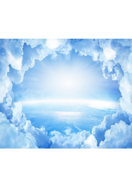 Duvar Kağıdı: 3 Boyutlu Bulut Desenli Isı ve Ses Yalıtımlı Sağlıklı Tekstil Çocuk Odası Duvar Kağıdı modelleri