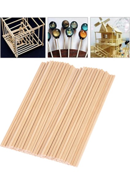50 / 100 Bitmemiş Ahşap Çubuklar Dübeller Uçak Modelleme 15CM 50 (Yurt Dışından) fiyatları