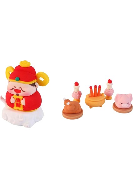 Heykelciği Ay Yılı Dekoratif Heykeli (Yurt Dışından)