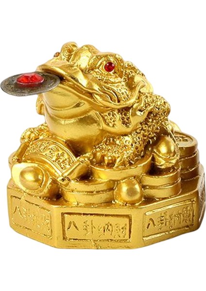 Çin Feng Shui Para Kurbağaları Heykeli, Reçine, Şanslı Para Aureate (Yurt Dışından) fiyatları