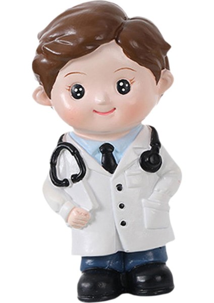 Festival Partisi Için Doktor Heykeli Dekorasyon Kek Topper (Yurt Dışından) indirimleri