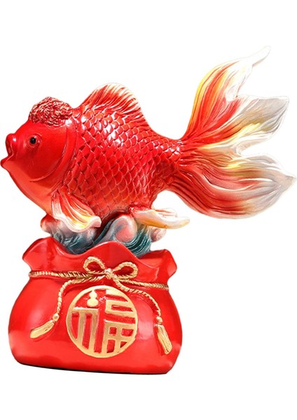 Çin Feng Shui Heykeli Dekoratif Oturma Odası Girişırmızı Çanta (Yurt Dışından) fırsatları