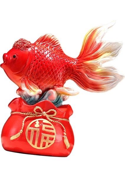 Çin Feng Shui Heykeli Dekoratif Oturma Odası Girişırmızı Çanta (Yurt Dışından) indirimleri