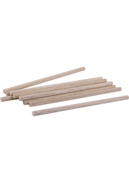 10 Yuvarlak Ahşap Kek Lolly Çubukları Zanaat 200MM x 8mm 8X8MM (Yurt Dışından) modelleri