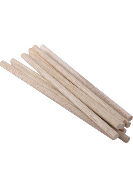 10 Yuvarlak Ahşap Kek Lolly Çubukları Zanaat 200MM x 8mm 8X8MM (Yurt Dışından) indirimleri