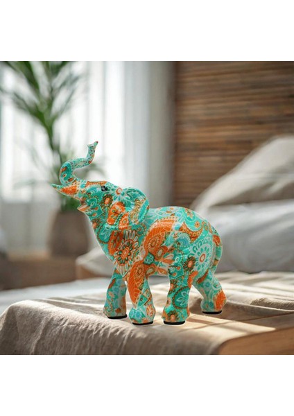 Fil Heykelcik Icı Heykel Merkezinde Oturma Odası Yeşil (Yurt Dışından) fırsatları