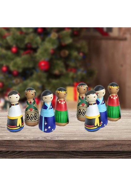 10X Tamamlanmamış Ahşap Mandal Şekil Dıy Boya Sanatları El Sanatları 04 (Yurt Dışından) modelleri