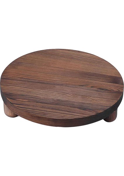 Ahşap Tepsi Yuvarlak Ahşap Yükseltici Stand Mum Için (Yurt Dışından) fırsatları