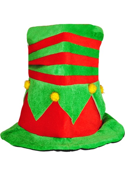 Yılbaşı Figürlü Bez Şapka Şapka Ölçüleri: Çap: 17 Cm, Uzunluk: 25 cm
