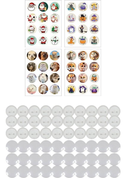 Şkinler Kı Çocuklar Için Düğme Taşınabilir El Sanatları (Yurt Dışından)