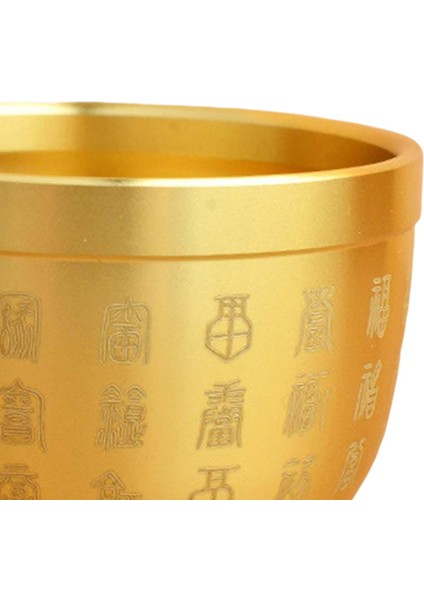 Pirinç Fengshui Kase Feng Shui Zenginlik Şans Altın Masaüstü Dekor Süsü Zenginlik Başarısı Için (Yurt Dışından) fırsatları