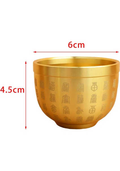 Pirinç Fengshui Kase Feng Shui Zenginlik Şans Altın Masaüstü Dekor Süsü Zenginlik Başarısı Için (Yurt Dışından) indirimleri