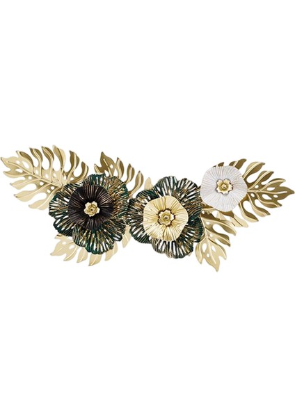 Metal Dekoru Heykeli Oturma Odası Yıldönümü Yeşil (Yurt Dışından)