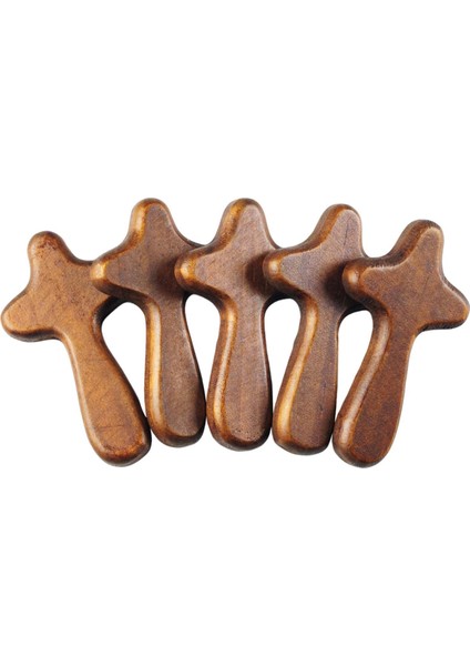 5x Çam Ağı Ahşap Haç Yapışkan Küçük Süs Taşınabilir Ş B (Yurt Dışından)