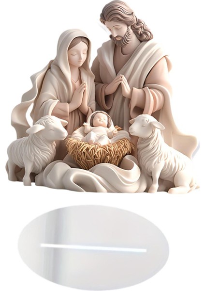 Noel Doğum Sahnesi I 2d Düz Akrilik Heykelcik (Yurt Dışından) fiyatları