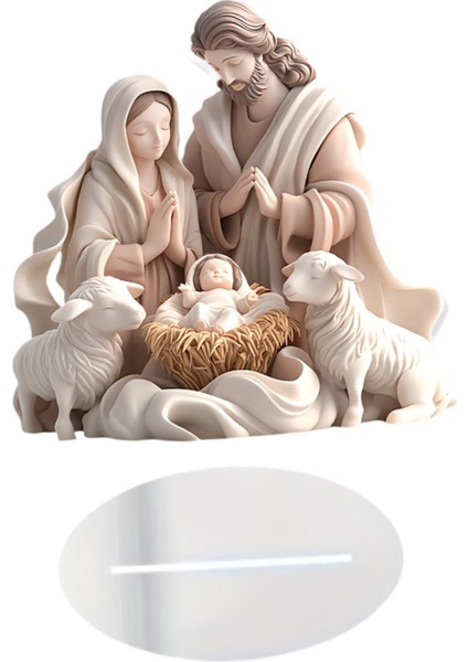Noel Doğum Sahnesi I 2d Düz Akrilik Heykelcik (Yurt Dışından) modelleri