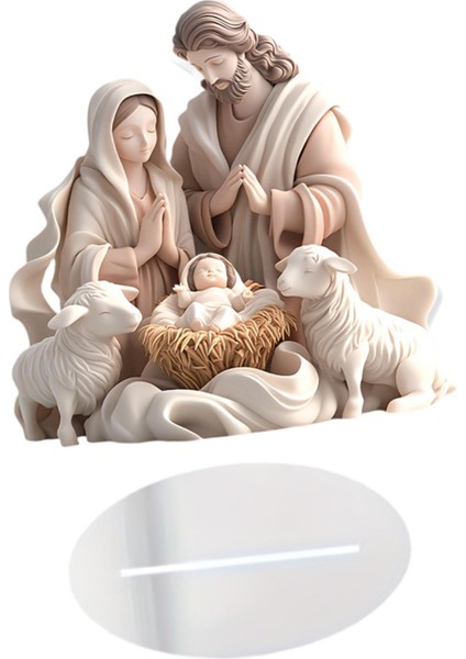 Noel Doğum Sahnesi I 2d Düz Akrilik Heykelcik (Yurt Dışından) indirimleri
