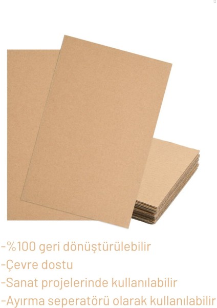 (10'lu) 60X80 cm Kalın Çift Katlı Çift Oluklu Karton Mukavva 10 Adet Levha E-Ticaret Paketleme fırsatları