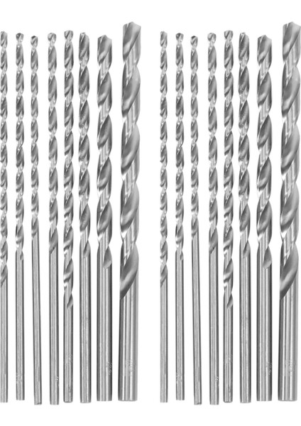 16X 4-10MM Ekstra Uzun 200MM Hss Twist Matkap Straigth Shank Auger Sondaj Bit Aracı (Yurt Dışından)