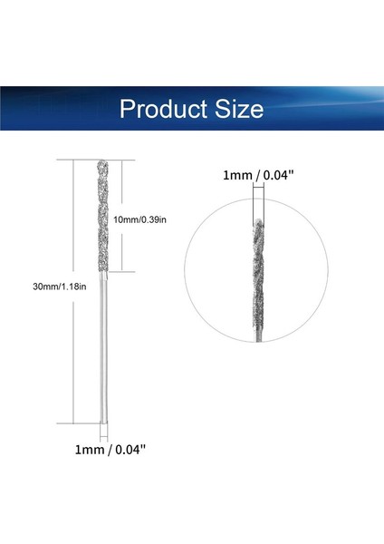 20PCS 1mm/0 04 Inç Elmas Bükülme Matkap Bitleri Cam Deniz Kabukları Için Yüksek Hızlı Çelik Hss Taş Fayanslar (Yurt Dışından) modelleri