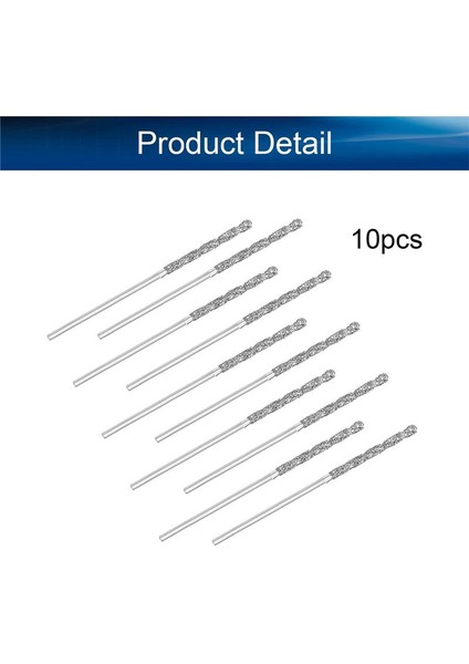 20PCS 1mm/0 04 Inç Elmas Bükülme Matkap Bitleri Cam Deniz Kabukları Için Yüksek Hızlı Çelik Hss Taş Fayanslar (Yurt Dışından) fırsatları