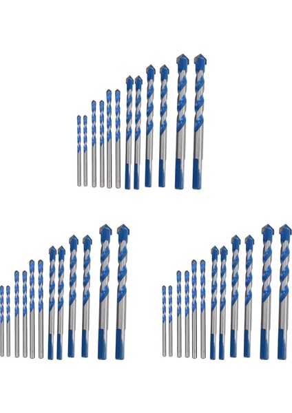 36 Pcs Duvar Tuğla Çimento Beton Cam Ahşap Için 3mm Ila 12MM Karbür Bükülme Ipuçları Ayarlandı) (Yurt Dışından)