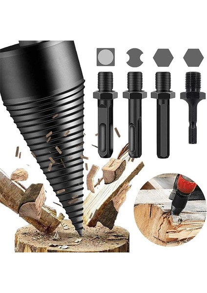 Bölünmüş Matkap Ucu Easysplit Matkap Ucu Kolay Bölünmüş Matkap Ucu Ahşap Günlük Matkap Ucu Çelik Odun Ayırıcı (32/42MM) (Yurt Dışından) fiyatları