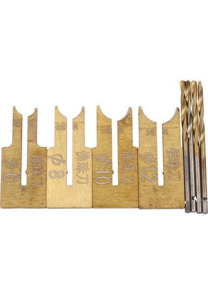 2 Set Ahşap Boncuklar Matkap Bitlik Balo Bıçağı Freze Kesici Dıy Halkalar Için Set Takı Yapan A &amp B (Yurt Dışından) fırsatları