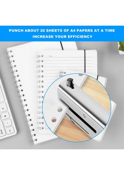 Delik Yumruk 1/4 Inç Ağır Deli Delik Yumruk Kağıt Kartı Taşınabilir Elde Taşınır 2 Inç Erişim Derinliğinde (6mm) (Yurt Dışından) indirimleri