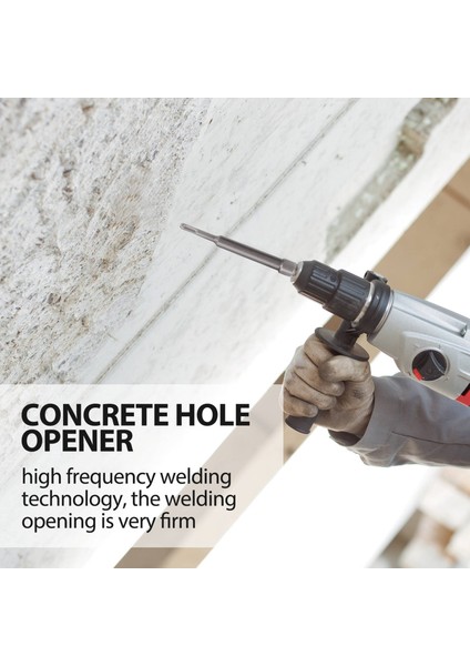 Beton Delik Testere Kitleri Sds Plus Duvar Deliği Kesici Çimento Matkap Bit Setleri (30 40 60MM) 220MM Bağlantı Çubuğu ile (Yurt Dışından) fiyatları