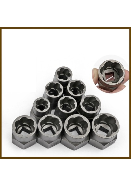 Hasarlı Vidaları ve Donanım Aletlerini Çıkarmak Için 26 Parça Kırık Somun ve Cıvata Ekstraktör Seti Kullanılır (Yurt Dışından) fiyatları