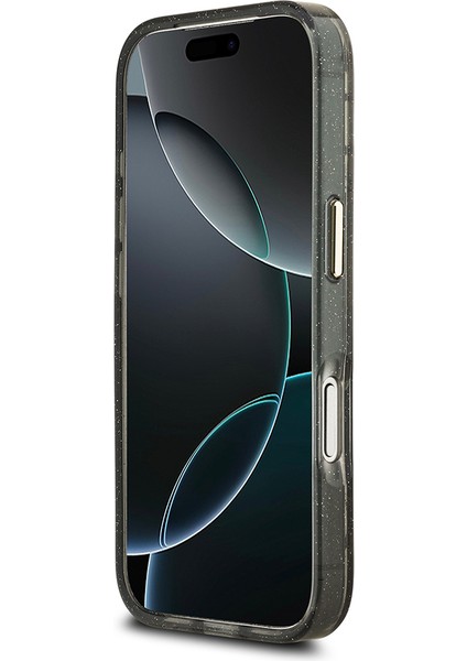 iPhone 17 Pro Kılıf Guess Lisanslı M-Safeli Simli Çiçek Desenli Metal Kamera Çerçeveli Kapak Siyah indirimleri