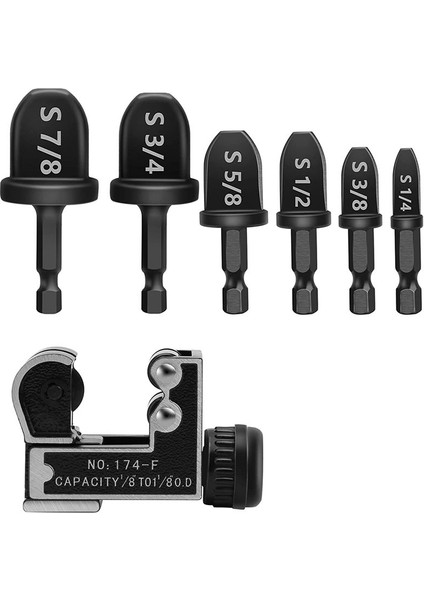 Hvac Onarım Araçları Genişletici Matkap Ucu ile Klima Bakır Tüp Takma Aracı Bakır Boru Kesici (Yurt Dışından)