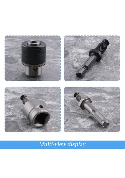 5pcs 1 5-10MM 3/8-24F Matkap Monking Set Matkap Adaptörü Değiştirilen Etki Anahtarı Eleetrik Matkap Matkap Takım Kitleri (Yurt Dışından) indirimleri