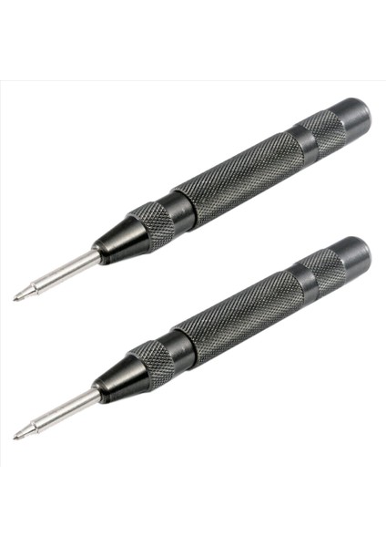 Ayarlanabilir Yay Basıncı Ağır Hizmetçi Otomatik Merkez Yumruk Yay Yüklü Metal Ahşap Pres Diş Işareti 2 Adet (Yurt Dışından)