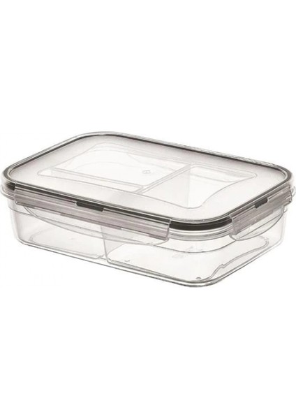 3 Bölmeli Kilitli Kapaklı 1 Litre Erzak Saklama Kabı LC-510 (K95) indirimleri