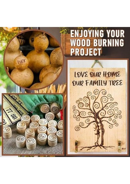 Dıy Ahşap/deri Seti + 26 Harf Bakır Kalıp Ahşap Yakma Alfabesi Damgası Seti Ahşap Ipuçları Bizi Fiş Seti (Yurt Dışından) fiyatları